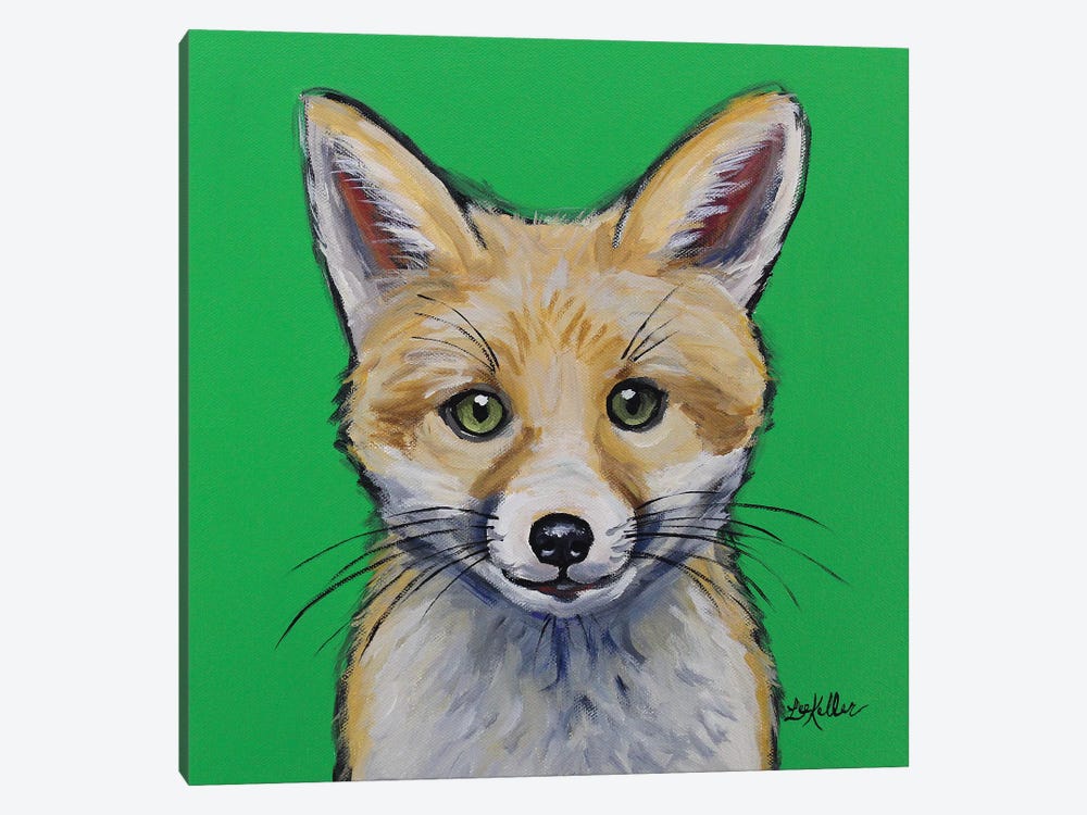 Fox Pup by Hippie Hound Studios 1-piece Canvas Artwork