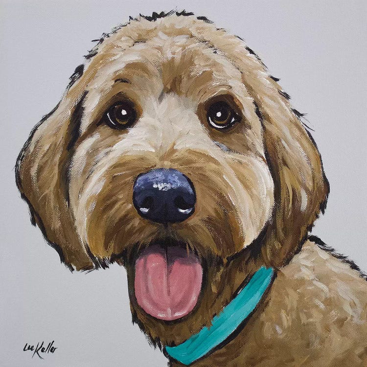 Goldendoodle - Olivia by Hippie Hound Studios wall art