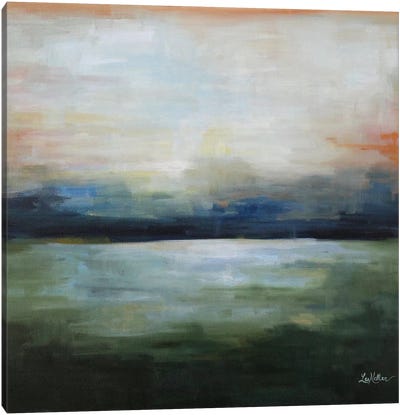 Abstract Lake James 4 Canvas Art Print - Similar to Mark Rothko