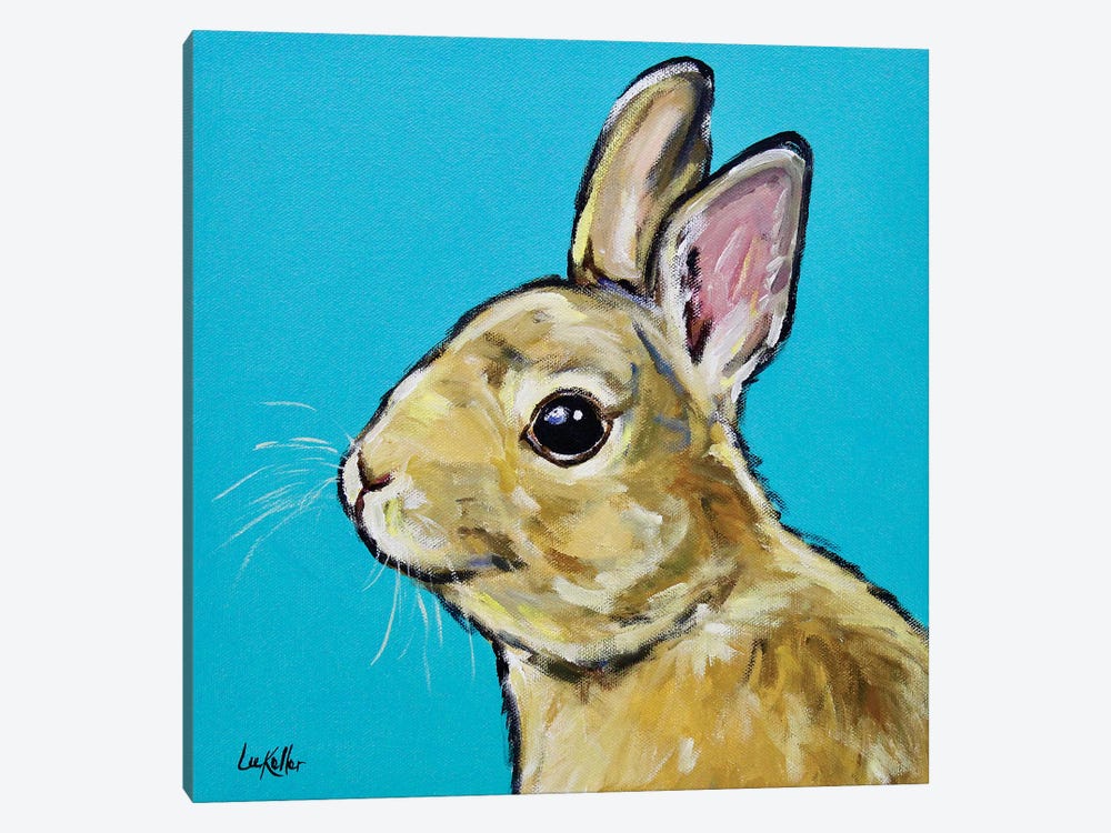 Rabbit - Napoleon by Hippie Hound Studios 1-piece Canvas Art