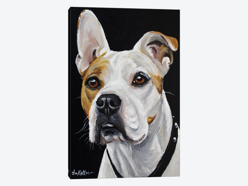 American Bulldog by Hippie Hound Studios 1-piece Canvas Print