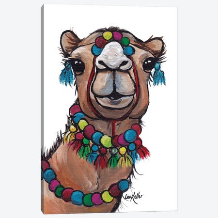 Camel Tassels II Canvas Print #HHS360} by Hippie Hound Studios Art Print