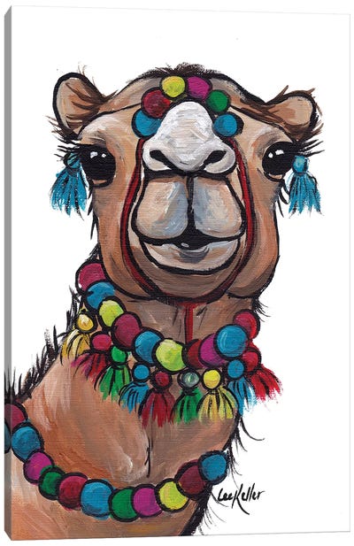 Camel Tassels II Canvas Art Print - Camel Art