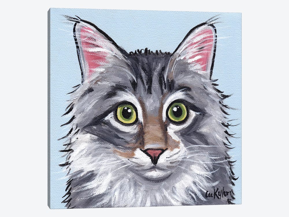 Cat Dash by Hippie Hound Studios 1-piece Canvas Art