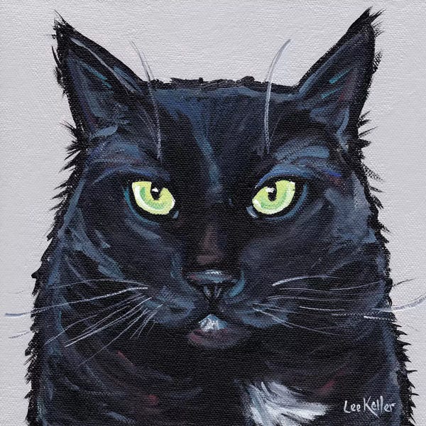 Black Cats: Cat Sassy by Hippie Hound Studios