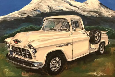 Chevy Truck 3200 I by Hippie Hound Studios framed wall art