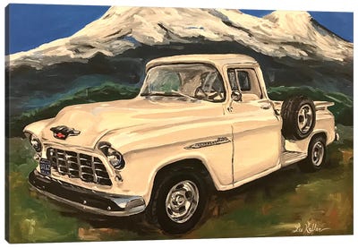 Chevy Truck 3200 I Canvas Art Print - Cars By Brand