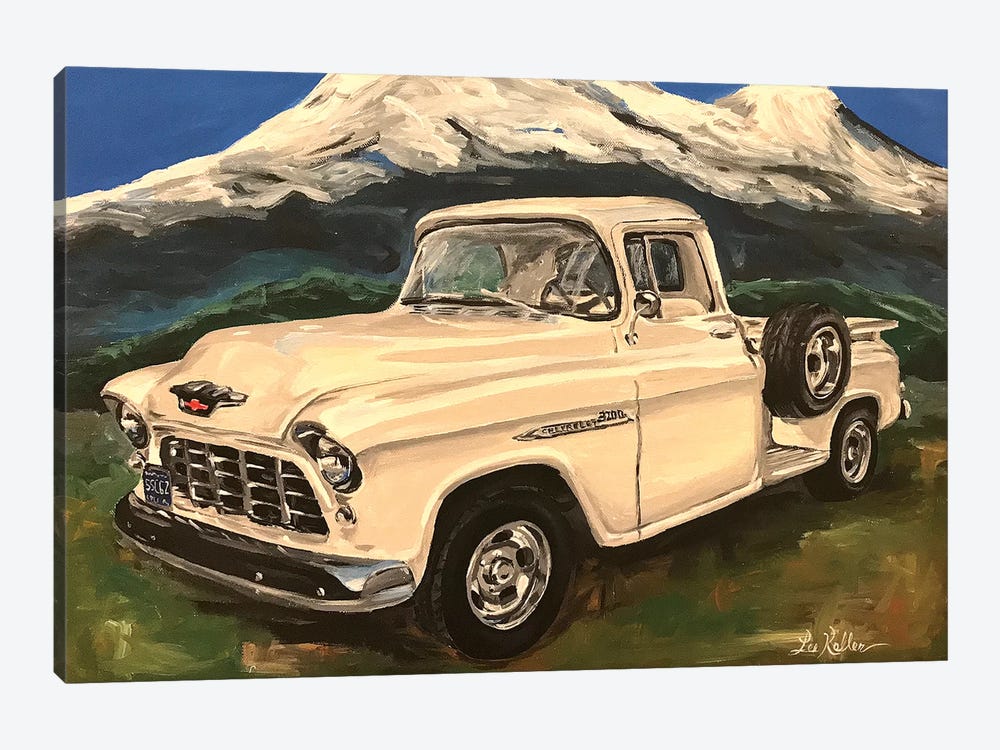 Chevy Truck 3200 I by Hippie Hound Studios 1-piece Canvas Print