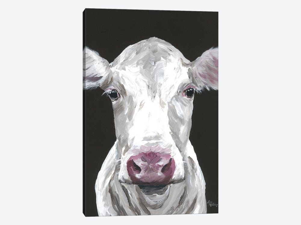 Cow Mabel by Hippie Hound Studios 1-piece Canvas Wall Art