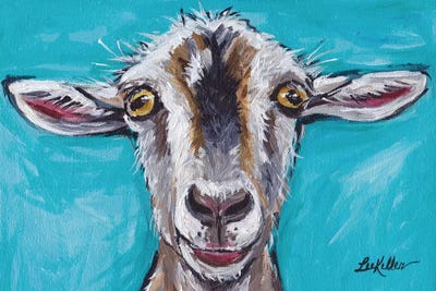 Gizmo The Goat by Hippie Hound Studios multi panel art
