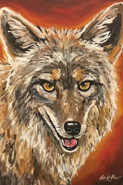 Coyote Painting