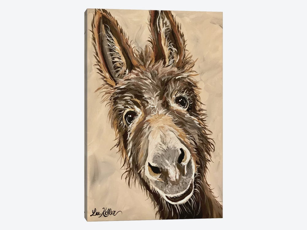 Donkey by Hippie Hound Studios 1-piece Canvas Wall Art