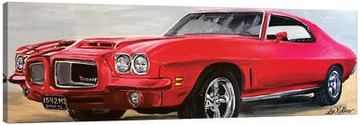 Pontiac Lemans Classic Car Canvas Art Print