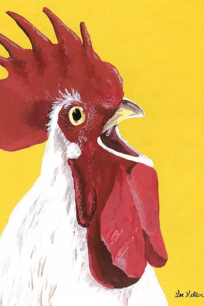 Chickens & Roosters: Rooster Ralph by Hippie Hound Studios