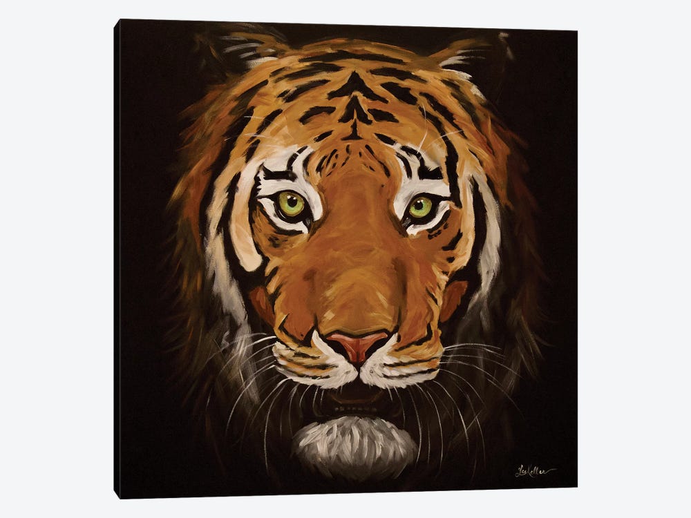 Asami The Tiger by Hippie Hound Studios 1-piece Canvas Artwork