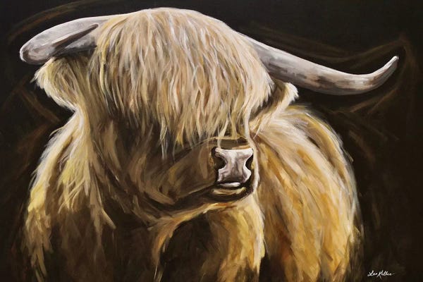 Hippie Hound Studios: Clyde The Highland Cow by Hippie Hound Studios