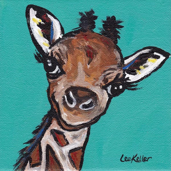Giraffes: Lucy The Giraffe by Hippie Hound Studios