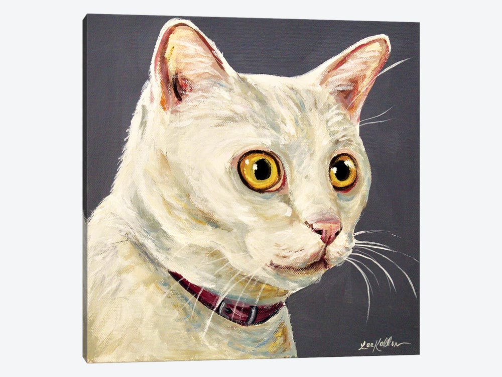 Gizmo The Cat by Hippie Hound Studios 1-piece Canvas Print