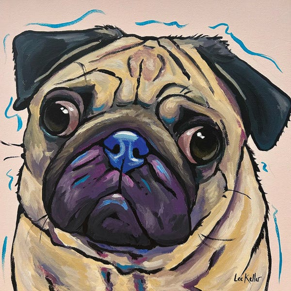 Expressive Pug "Luna"