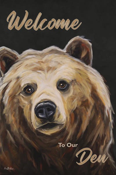 Hippie Hound Studios: Welcome To Our Den - Bear by Hippie Hound Studios