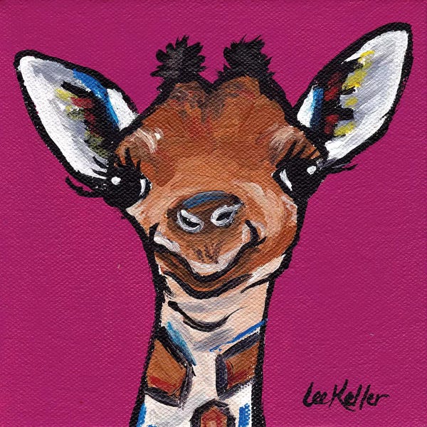 Hippie Hound Studios: Tiny The Giraffe by Hippie Hound Studios