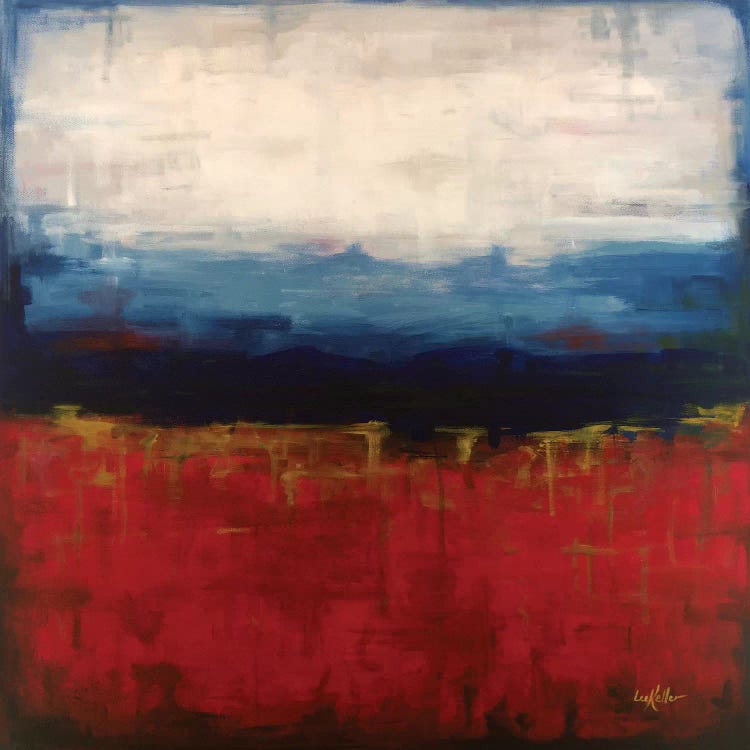 Abstract Blue Ridge I by Hippie Hound Studios wall art