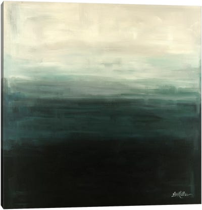 Abstract Deep Blue Canvas Art Print - Similar to Mark Rothko