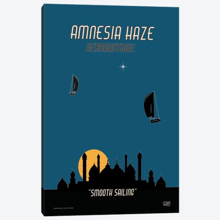 Amnesia Haze Aeronautique Canvas Print #HIA2} by High Art Canvas Art