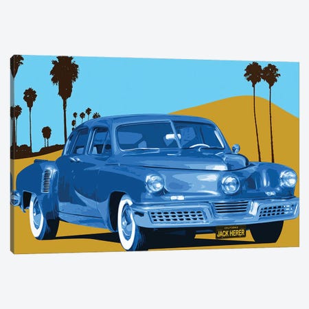 Jack Herer Automobile Canvas Print #HIA4} by High Art Art Print