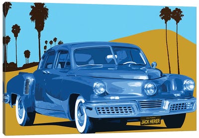 Jack Herer Automobile Canvas Art Print