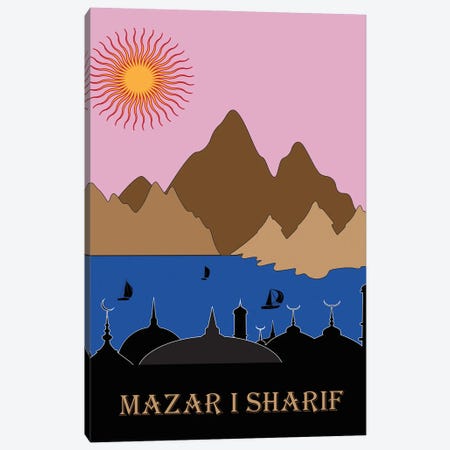 Mazar-i-Sharif Canvas Print #HIA5} by High Art Canvas Art Print