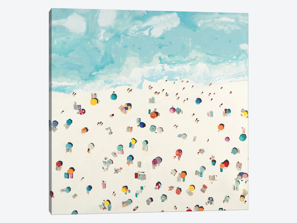 Beach Days by Randy Hibberd 1-piece Canvas Artwork