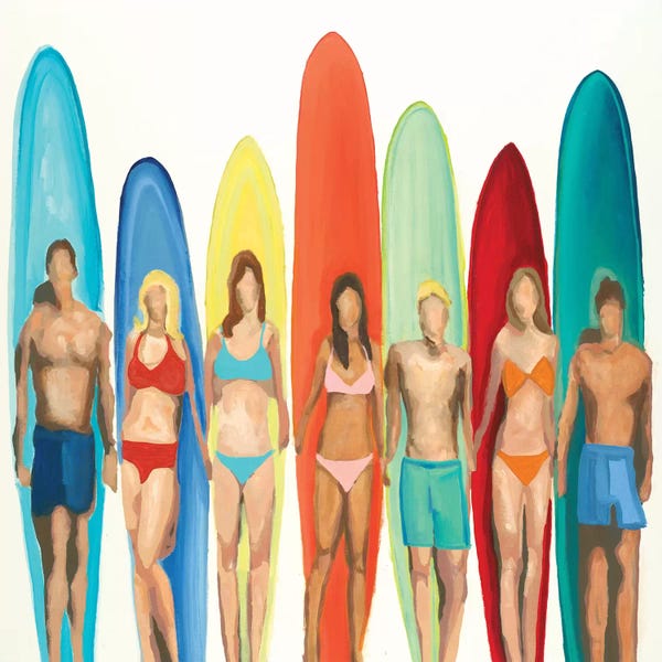 Randy Hibberd: Surfers by Randy Hibberd