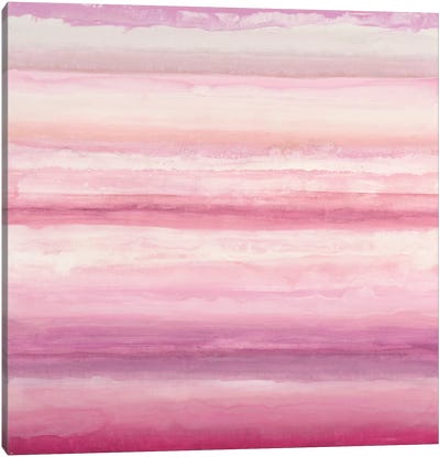 Pink Oasis Canvas Art Print - Similar to Mark Rothko