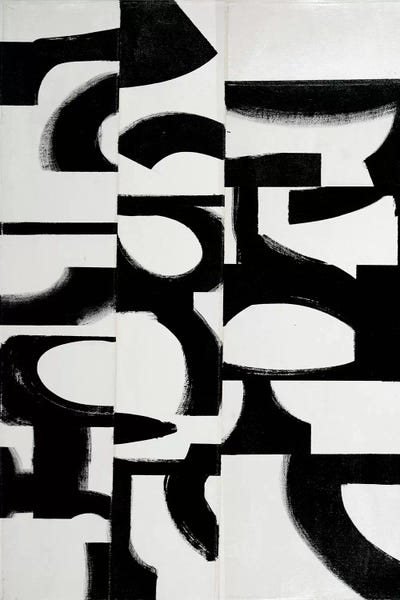 Black & White Patterns: Prosperous Elements V9 by Randy Hibberd