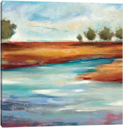 Smooth Landscape Canvas Art Print - Randy Hibberd