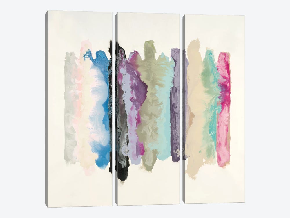 Flowing Energy I by Randy Hibberd 3-piece Canvas Art
