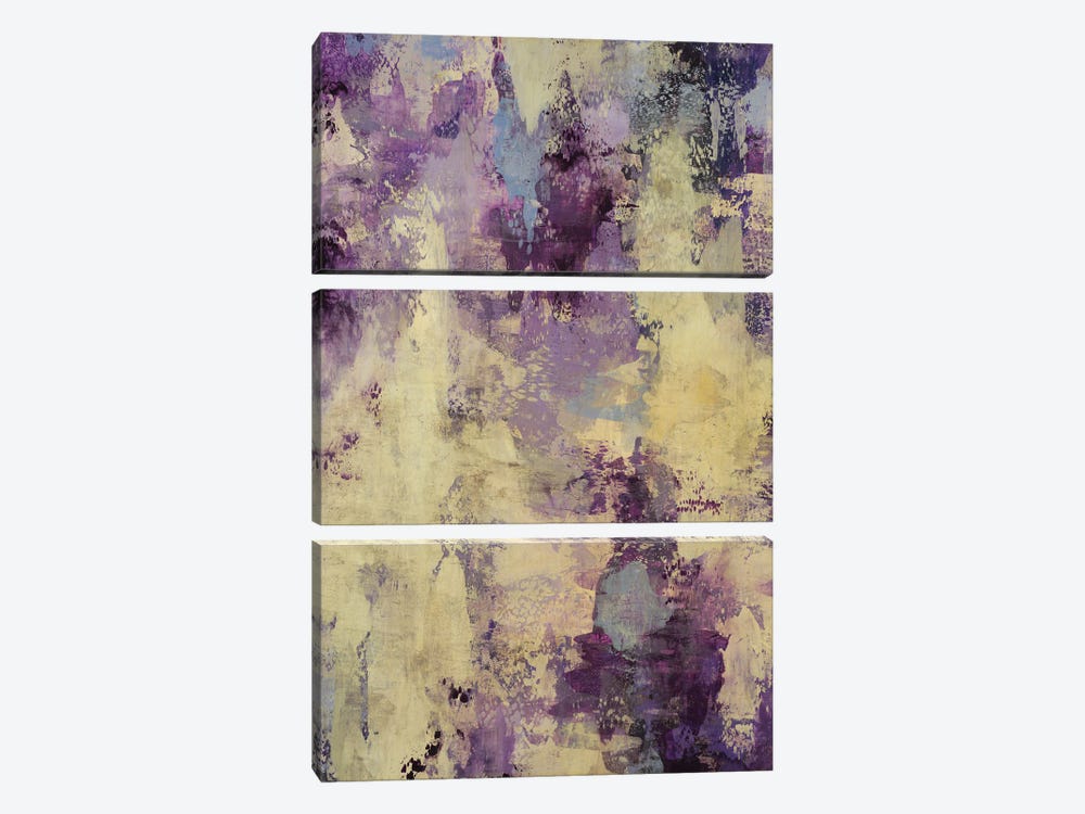 Lavender Touch by Randy Hibberd 3-piece Canvas Wall Art