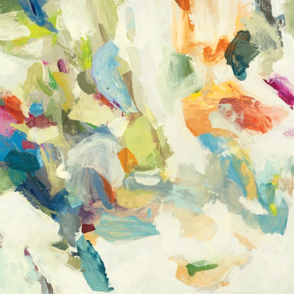 Large Modern Art - Canvas Prints: Organic Building Blocks by Randy Hibberd