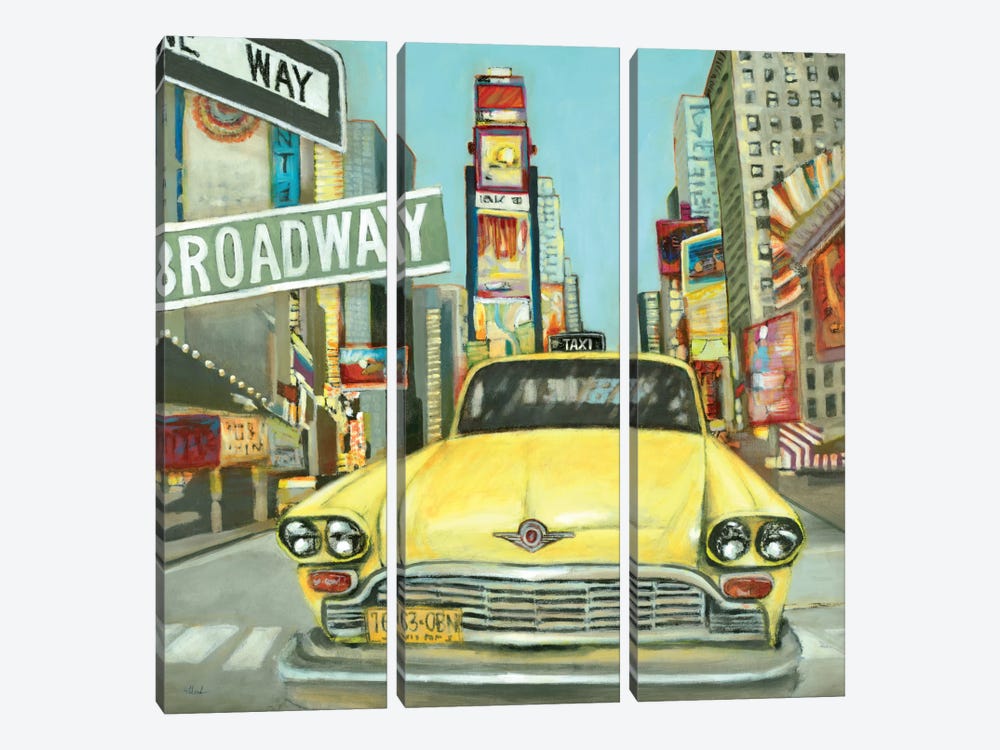 New York by Randy Hibberd 3-piece Canvas Art