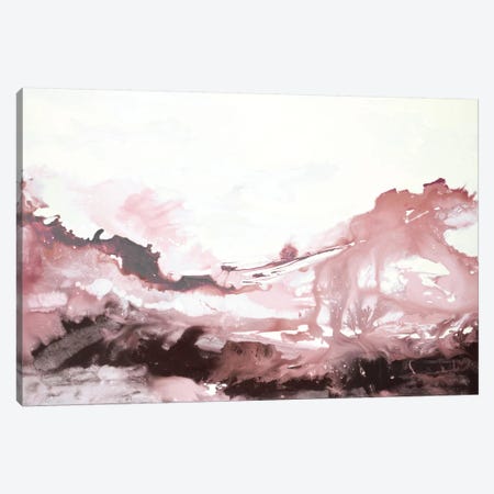 Pink Scenery Canvas Print #HIB77} by Randy Hibberd Canvas Wall Art