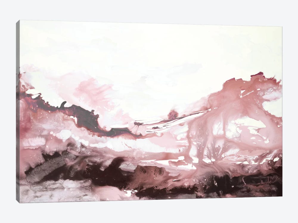 Pink Scenery by Randy Hibberd 1-piece Canvas Artwork