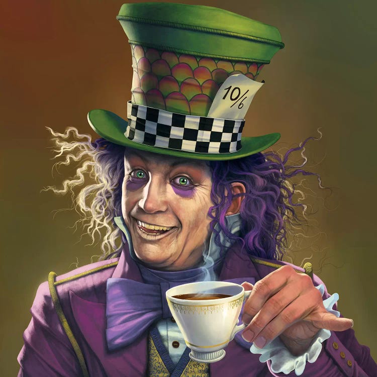 Mad Hatter  by Vincent Hie wall art