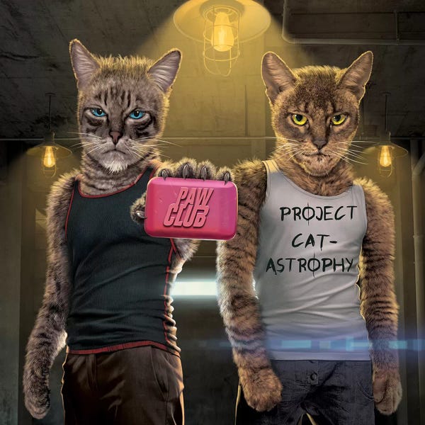 Fictional Characters: Paw Club by Vincent Hie