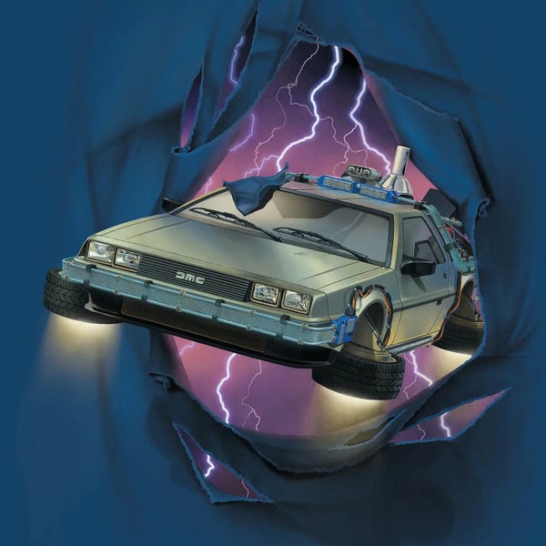 Science Fiction Movies: Delorean Breakthrough by Vincent Hie