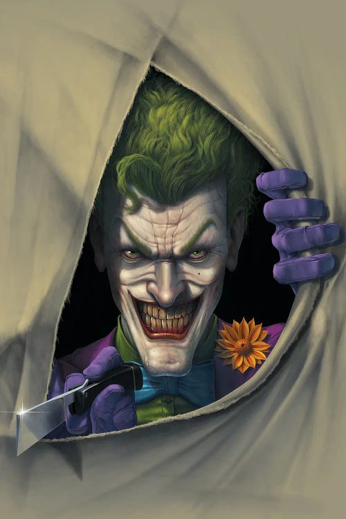 The Joker Slice by Vincent Hie wall art