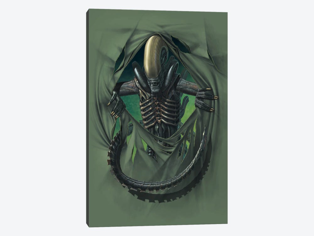 Alien Breakthrough by Vincent Hie 1-piece Canvas Print