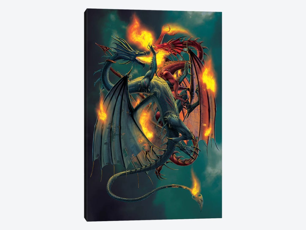 Clash Of The Titans by Vincent Hie 1-piece Canvas Wall Art