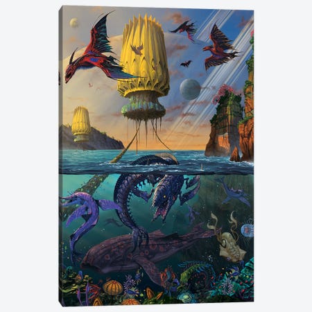 Cyris Undiscovered Canvas Print #HIE14} by Vincent Hie Canvas Print