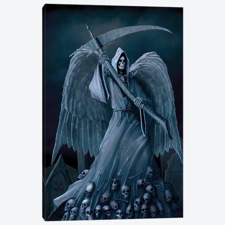 Death On A Hold Canvas Print #HIE17} by Vincent Hie Art Print